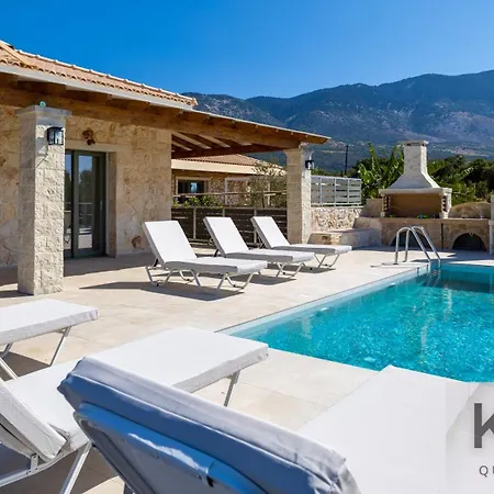 Villa Leo's Red Stone & White Stone Made Villas, 2 With Private Pool In Village