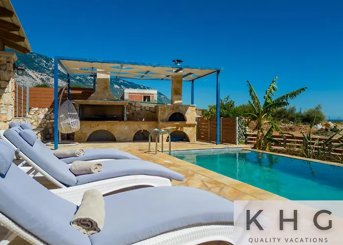 Villa Leo's Red Stone & White Stone Made Villas, 2 With Private Pool In Village *