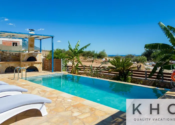 Leo's Red Stone & White Stone Made Villas, 2 With Private Pool In Village *