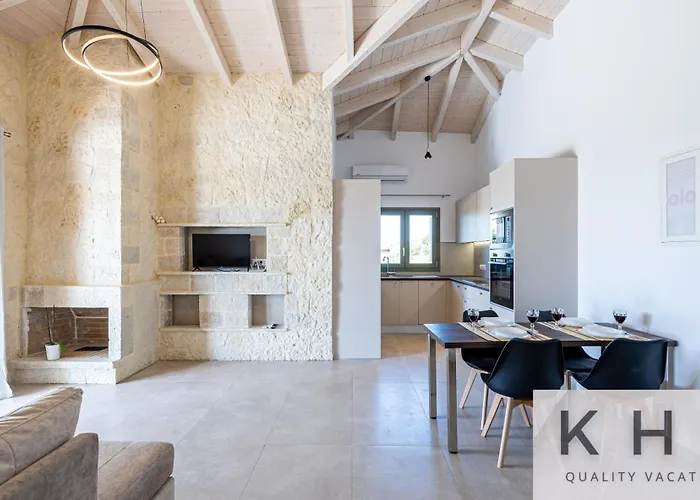 Leo's Red Stone & White Stone Made Villas, 2 With Private Pool In Village