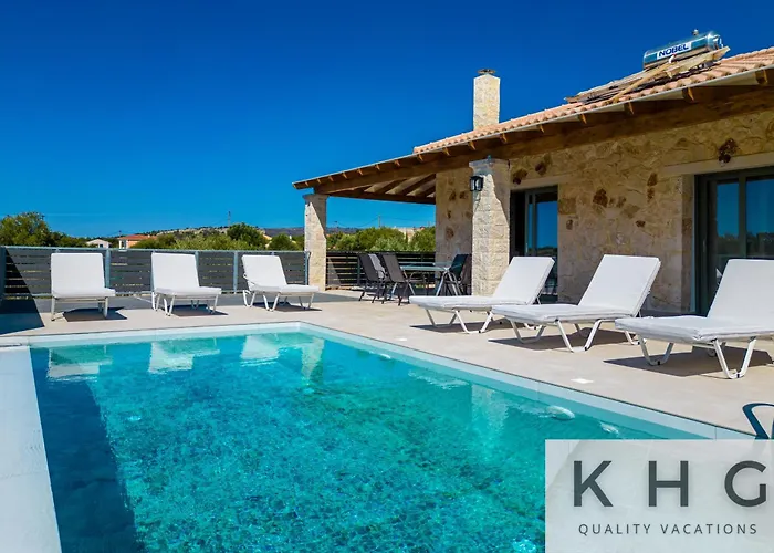 Leo's Red Stone & White Stone Made Villas, 2 With Private Pool In Village Villa *