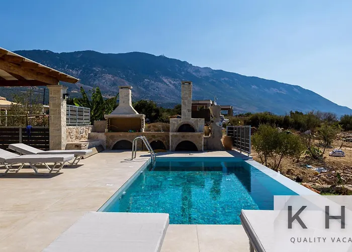 Leo's Red Stone & White Stone Made Villas, 2 With Private Pool In Village Villa *