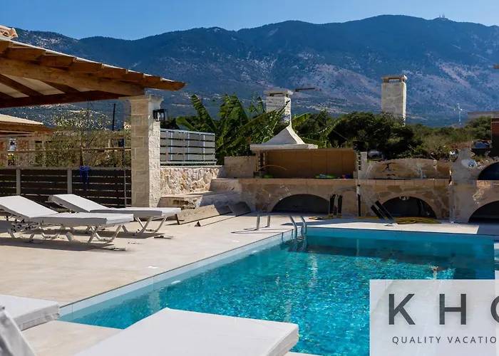 Leo's Red Stone & White Stone Made Villas, 2 With Private Pool In Village *