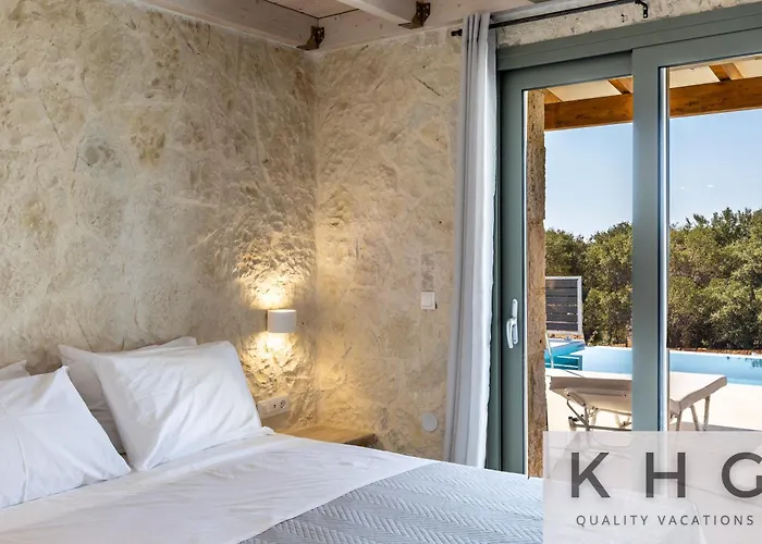 Villa Leo's Red Stone & White Stone Made Villas, 2 With Private Pool In Village