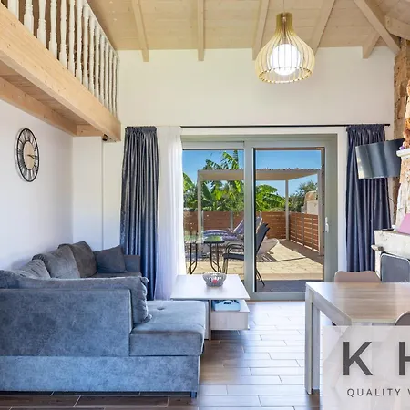 Vila Leo's Red Stone & White Stone Made Villas, 2 With Private Pool In Village *